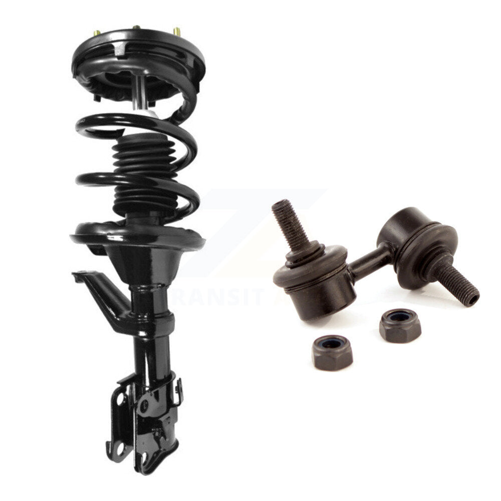 [Avant Droite] Ensemble de jambe de suspension avec ressort hélicoïdal pour Honda CR-V KSS-105527