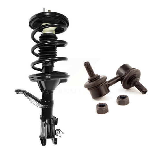 [Avant Droite] Ensemble de jambe de suspension avec ressort hélicoïdal pour Honda Element KSS-105528