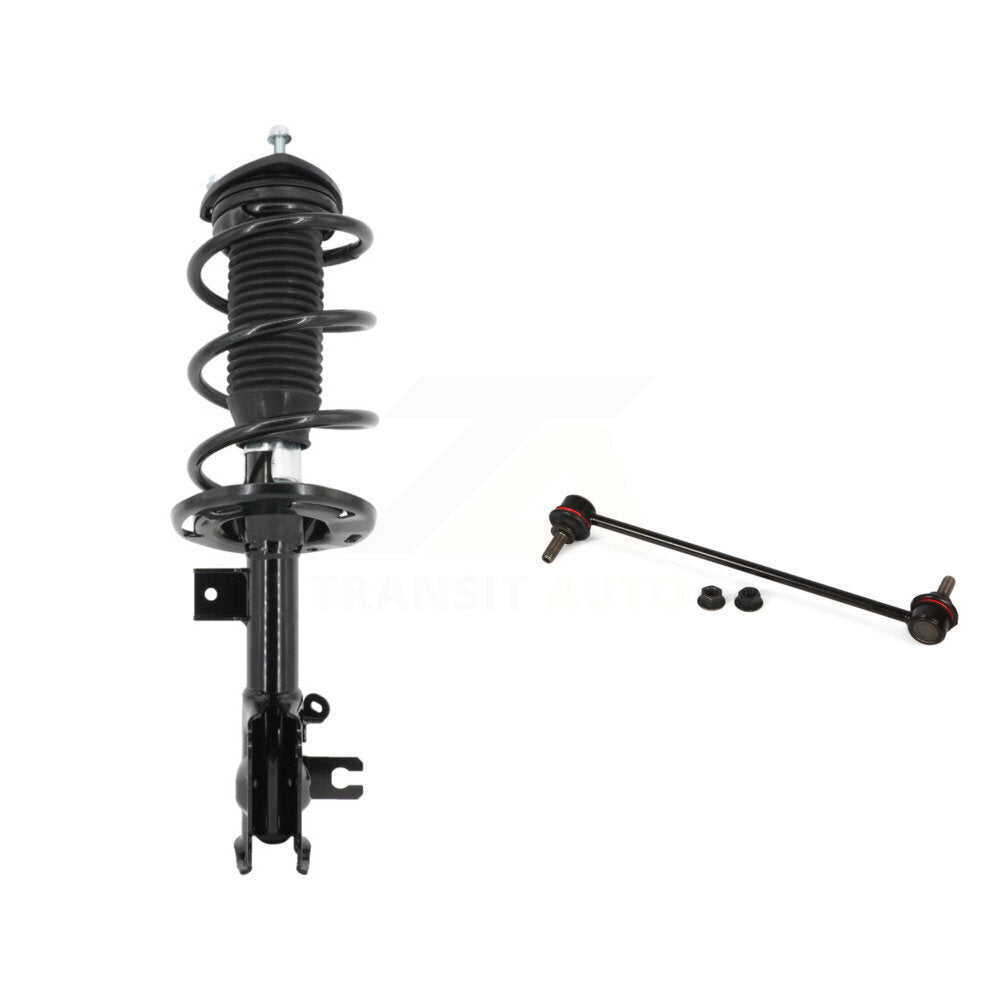 [Avant Droite] Ensemble de jambe de suspension avec ressort hélicoïdal pour 2014-2018 Mazda 3 KSS-105562