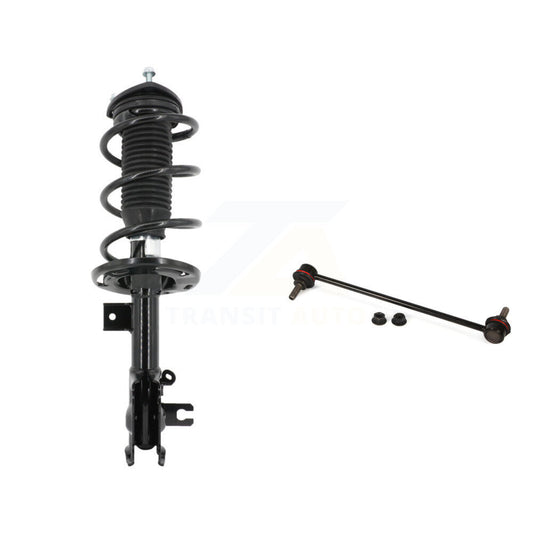 [Avant Droite] Ensemble de jambe de suspension avec ressort hélicoïdal pour 2014-2018 Mazda 3 KSS-105562