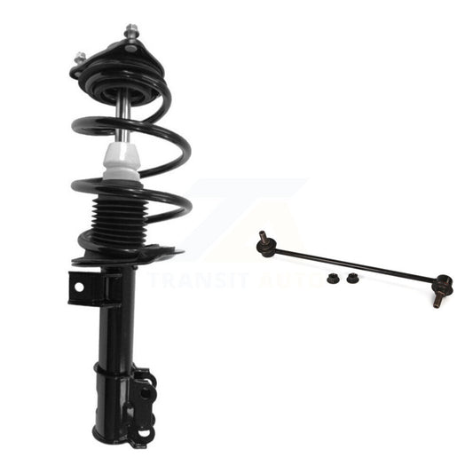 [Avant Droite] Ensemble de jambe de suspension avec ressort hélicoïdal pour Kia Optima KSS-105571