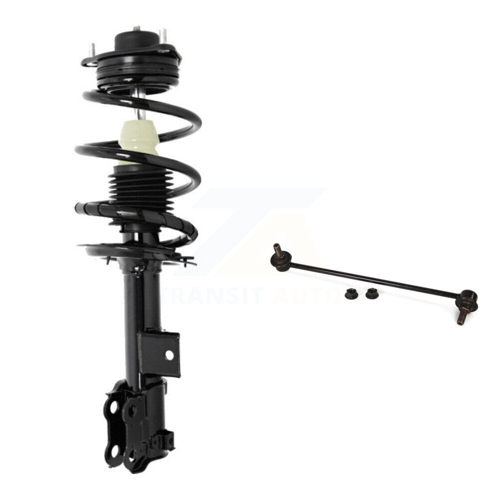 [Avant Droite] Ensemble de jambe de suspension avec ressort hélicoïdal pour 2012 Kia Optima LX/EX KSS-105572