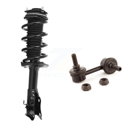 [Avant Droite] Ensemble de jambe de suspension avec ressort hélicoïdal pour Honda Civic Excludes Sedan Si Models KSS-105576