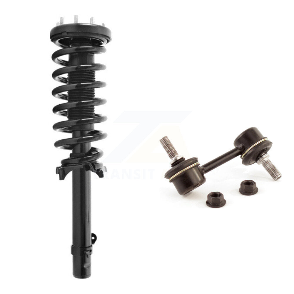 [Avant Droite] Ensemble de jambe de suspension avec ressort hélicoïdal pour 2008-2012 Honda Accord Sedan with 3.5L KSS-105580