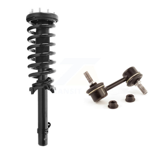 [Avant Droite] Ensemble de jambe de suspension avec ressort hélicoïdal pour 2008-2012 Honda Accord Sedan with 3.5L KSS-105580