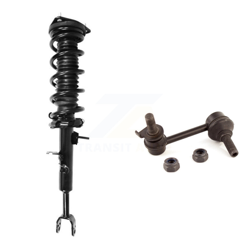 [Avant Droite] Ensemble de jambe de suspension avec ressort hélicoïdal pour Nissan 350Z INFINITI G35 KSS-105589