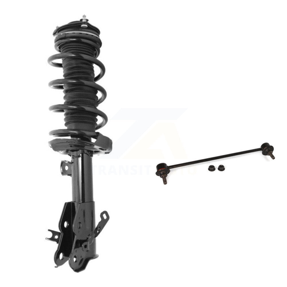 [Avant Droite] Ensemble de jambe de suspension avec ressort hélicoïdal pour Honda Civic Excludes Coupe Si Model KSS-105594
