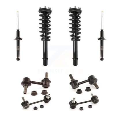 [Avant et Arrière] Ensemble de jambe de suspension avec ressort hélicoïdal pour 2007-2008 Acura TL KSS-107643