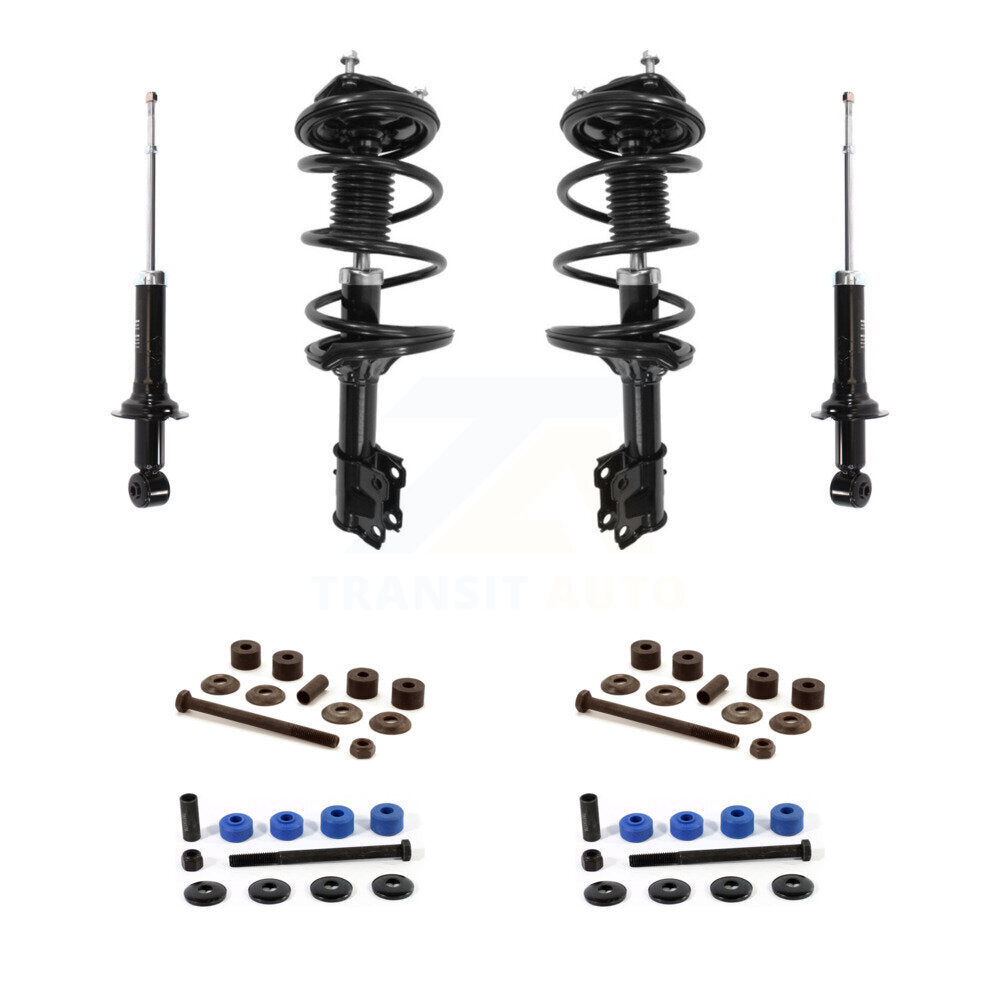[Avant et Arrière] Ensemble de jambe de suspension avec ressort hélicoïdal pour Mitsubishi Lancer KSS-107648