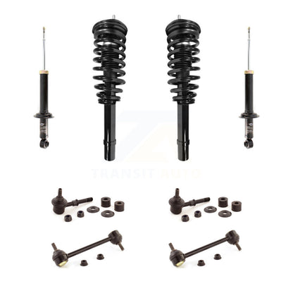 [Avant et Arrière] Ensemble de jambe de suspension avec ressort hélicoïdal pour Hyundai Sonata Kia Optima KSS-107657