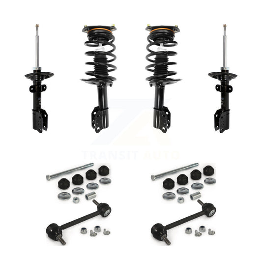 [Avant et Arrière] Ensemble de jambe de suspension avec ressort hélicoïdal pour Chevrolet Impala KSS-107660