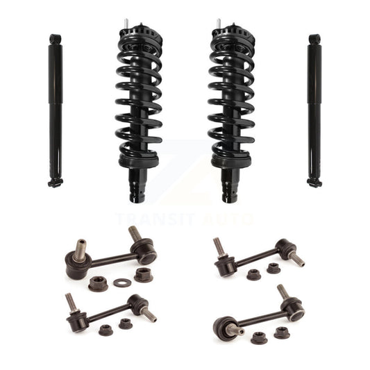 [Avant et Arrière] Ensemble de jambe de suspension avec ressort hélicoïdal pour Chevrolet GMC Envoy XL KSS-107667