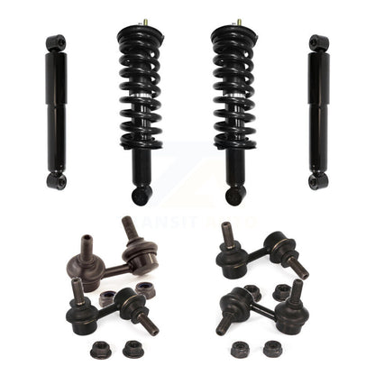 [Avant et Arrière] Ensemble de jambe de suspension avec ressort hélicoïdal pour Nissan Pathfinder KSS-107668
