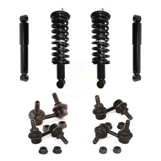 [Avant et Arrière] Ensemble de jambe de suspension avec ressort hélicoïdal pour Nissan Pathfinder KSS-107668