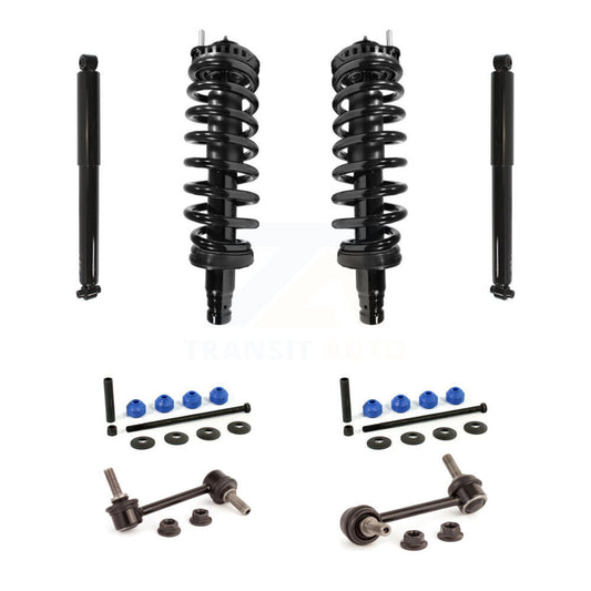 [Avant et Arrière] Ensemble de jambe de suspension avec ressort hélicoïdal pour Chevrolet Trailblazer KSS-107669