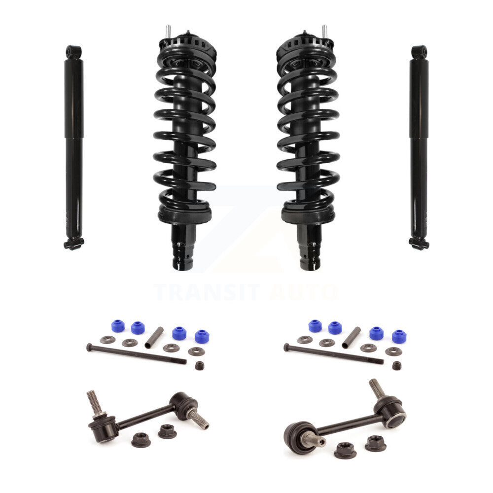 [Avant et Arrière] Ensemble de jambe de suspension avec ressort hélicoïdal pour Chevrolet Trailblazer KSS-107670