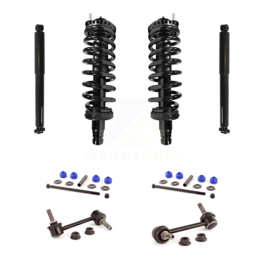 [Avant et Arrière] Ensemble de jambe de suspension avec ressort hélicoïdal pour Chevrolet Trailblazer KSS-107670