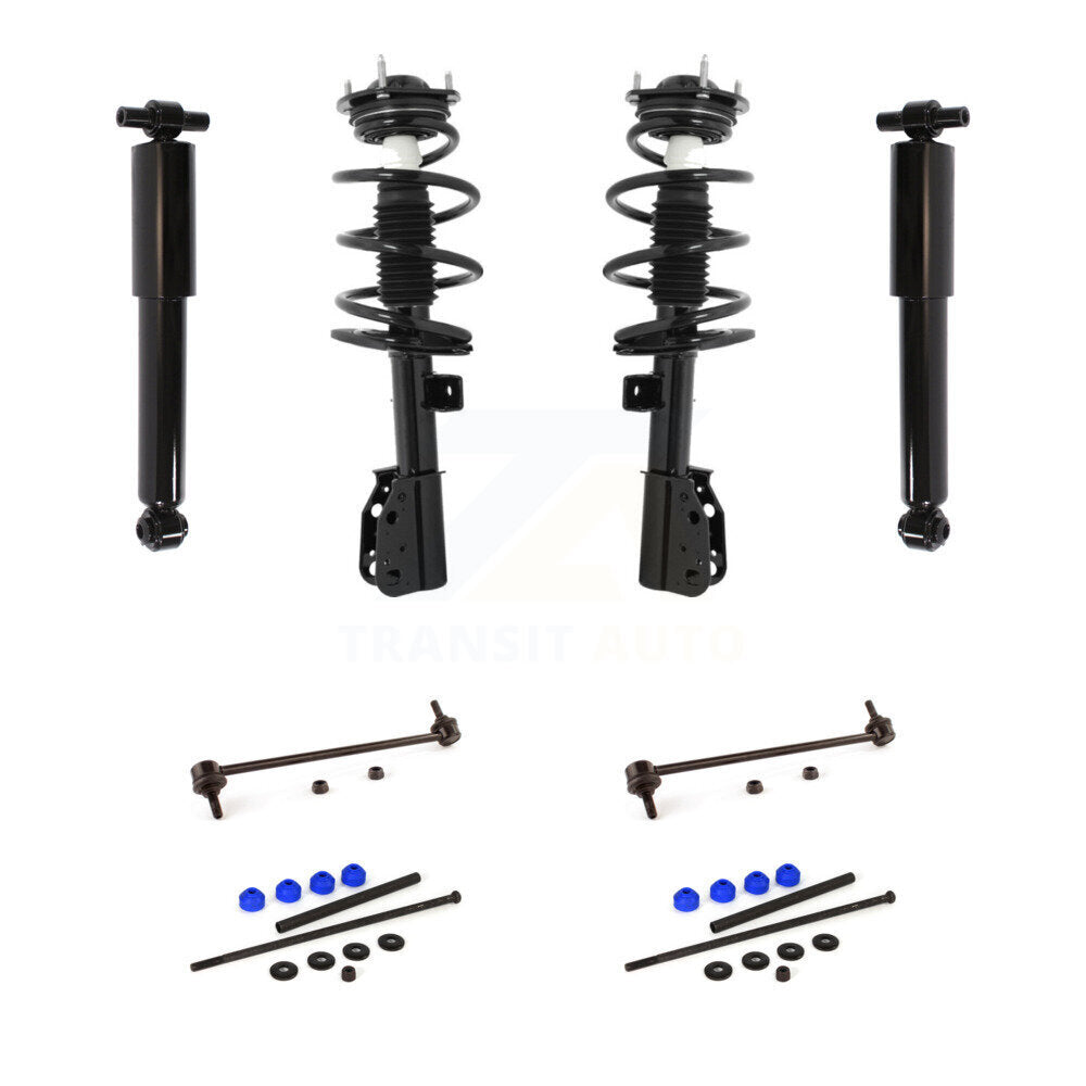 [Avant et Arrière] Ensemble de jambe de suspension avec ressort hélicoïdal pour Chevrolet Traverse Buick GMC KSS-107671