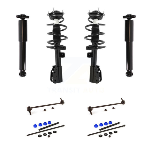 [Avant et Arrière] Ensemble de jambe de suspension avec ressort hélicoïdal pour Chevrolet Traverse Buick GMC KSS-107671
