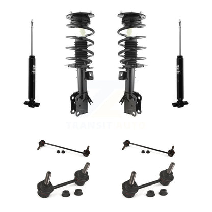 [Avant et Arrière] Ensemble de jambe de suspension avec ressort hélicoïdal pour Ford Fusion KSS-107674