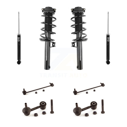 [Avant et Arrière] Ensemble de jambe de suspension avec ressort hélicoïdal pour Volkswagen Tiguan Limited KSS-107676