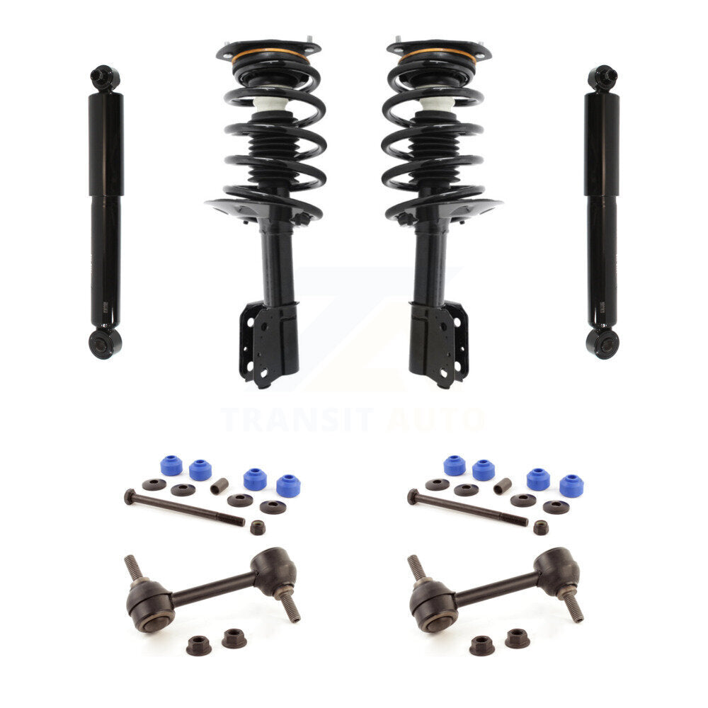 [Avant et Arrière] Ensemble de jambe de suspension avec ressort hélicoïdal pour Buick Rendezvous Pontiac KSS-107677