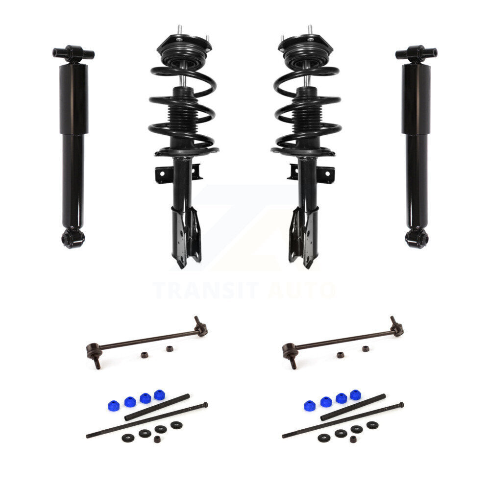 [Avant et Arrière] Ensemble de jambe de suspension avec ressort hélicoïdal pour GMC Acadia Buick Enclave KSS-107678