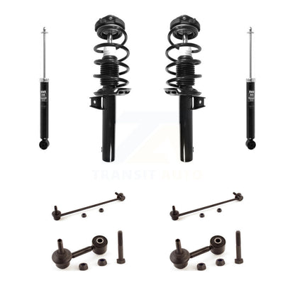 [Avant et Arrière] Ensemble de jambe de suspension avec ressort hélicoïdal pour Volkswagen Jetta KSS-107681