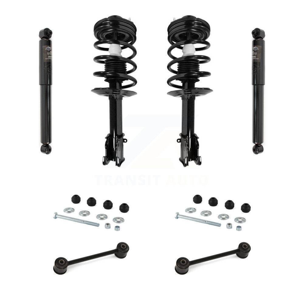 [Avant et Arrière] Ensemble de jambe de suspension avec ressort hélicoïdal pour 2001-2010 Chrysler PT Cruiser KSS-107683