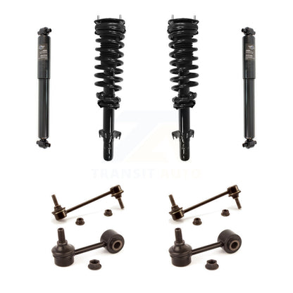 [Avant et Arrière] Ensemble de jambe de suspension avec ressort hélicoïdal pour Ford Fusion Lincoln MKZ Milan KSS-107684