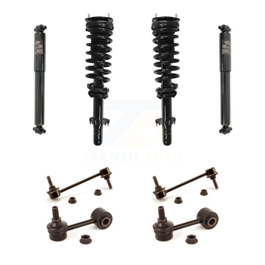 [Avant et Arrière] Ensemble de jambe de suspension avec ressort hélicoïdal pour Ford Fusion Lincoln MKZ Milan KSS-107684