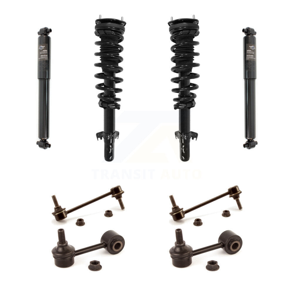 [Avant et Arrière] Ensemble de jambe de suspension avec ressort hélicoïdal pour Ford Fusion Mercury Milan KSS-107685