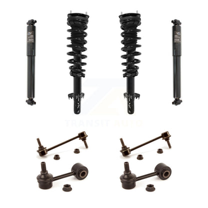 [Avant et Arrière] Ensemble de jambe de suspension avec ressort hélicoïdal pour Ford Fusion Mercury Milan KSS-107685