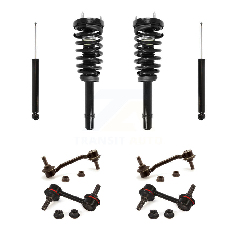 [Avant et Arrière] Ensemble de jambe de suspension avec ressort hélicoïdal pour Hyundai Sonata Azera KSS-107687