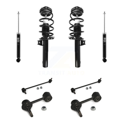 [Avant et Arrière] Ensemble de jambe de suspension avec ressort hélicoïdal pour Volkswagen Jetta KSS-107688