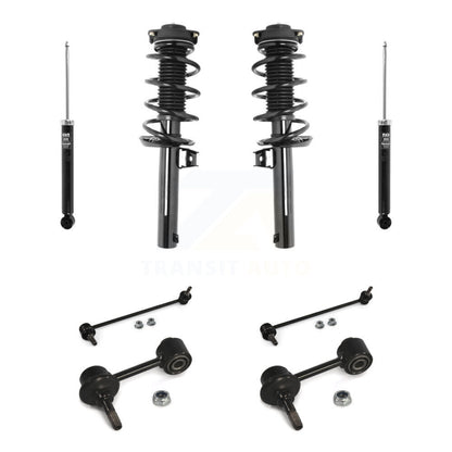 [Avant et Arrière] Ensemble de jambe de suspension avec ressort hélicoïdal pour Volkswagen Tiguan Limited KSS-107689