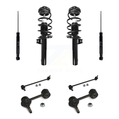 [Avant et Arrière] Ensemble de jambe de suspension avec ressort hélicoïdal pour Volkswagen Rabbit Audi A3 KSS-107690