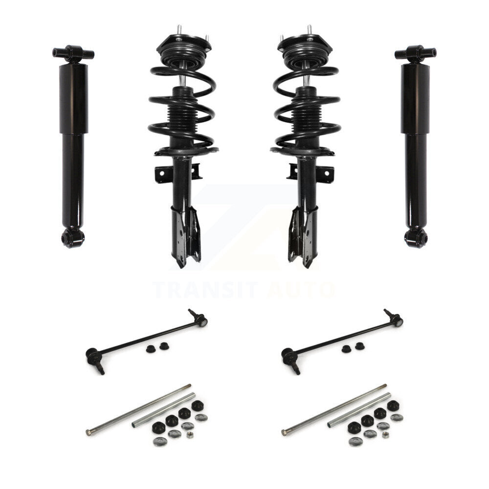 [Avant et Arrière] Ensemble de jambe de suspension avec ressort hélicoïdal pour GMC Acadia Buick Enclave KSS-107692