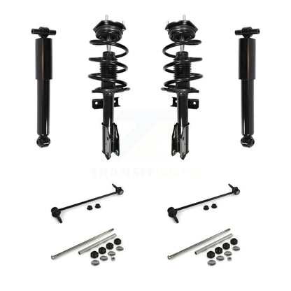 [Avant et Arrière] Ensemble de jambe de suspension avec ressort hélicoïdal pour GMC Acadia Buick Enclave KSS-107692