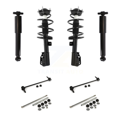 [Avant et Arrière] Ensemble de jambe de suspension avec ressort hélicoïdal pour Chevrolet Traverse Buick GMC KSS-107693