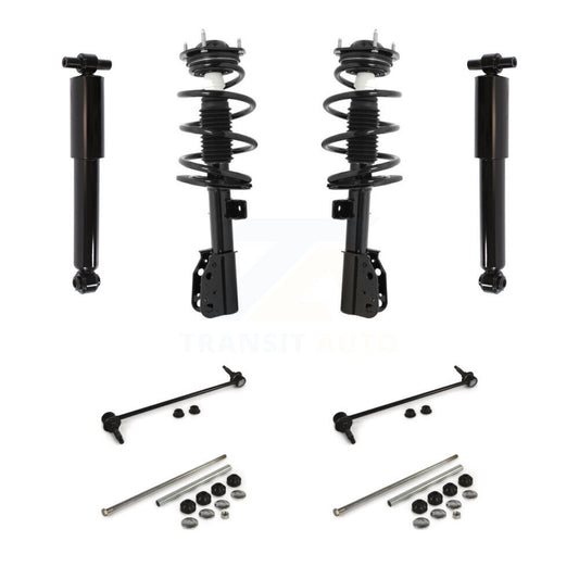 [Avant et Arrière] Ensemble de jambe de suspension avec ressort hélicoïdal pour Chevrolet Traverse Buick GMC KSS-107693