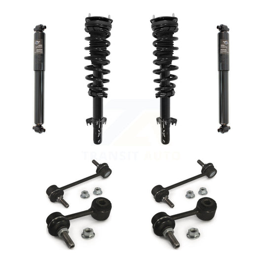 [Avant et Arrière] Ensemble de jambe de suspension avec ressort hélicoïdal pour Ford Fusion Mercury Milan KSS-107696