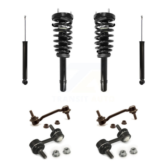 [Avant et Arrière] Ensemble de jambe de suspension avec ressort hélicoïdal pour Hyundai Sonata Azera KSS-107697
