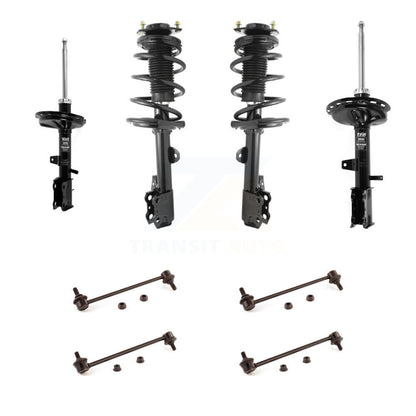 [Avant et Arrière] Ensemble de jambe de suspension avec ressort hélicoïdal pour 09-15 Toyota Venza AWD KSS-107698