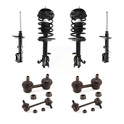 [Avant et Arrière] Ensemble de jambe de suspension avec ressort hélicoïdal pour Toyota Corolla Prizm KSS-107700