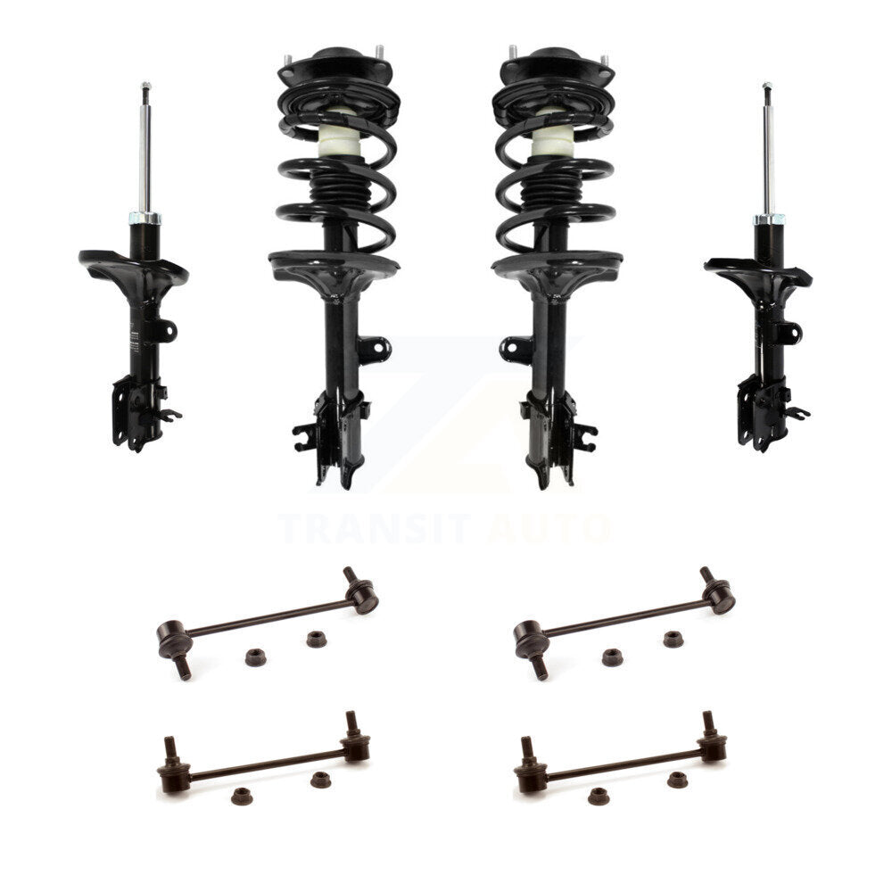 [Avant et Arrière] Ensemble de jambe de suspension avec ressort hélicoïdal pour Hyundai Tucson Kia KSS-107701