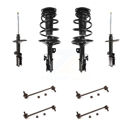 [Avant et Arrière] Ensemble de jambe de suspension avec ressort hélicoïdal pour 2002-2003 Toyota Camry KSS-107703