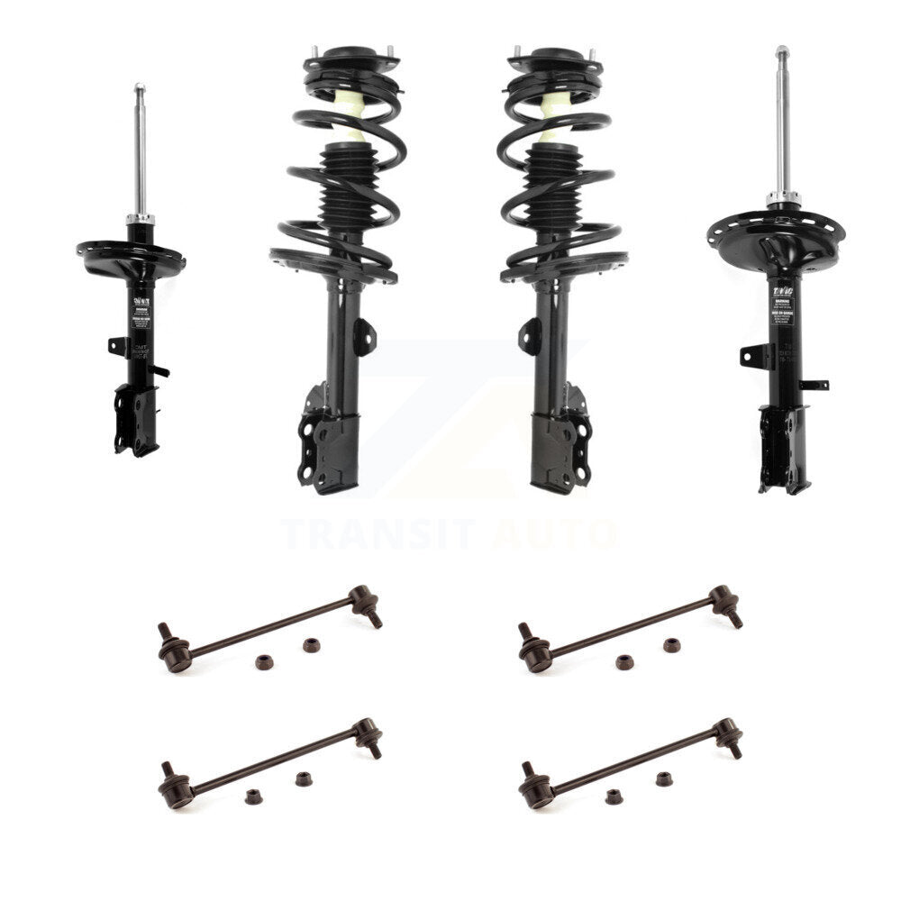 [Avant et Arrière] Ensemble de jambe de suspension avec ressort hélicoïdal pour Toyota Highlander AWD KSS-107704