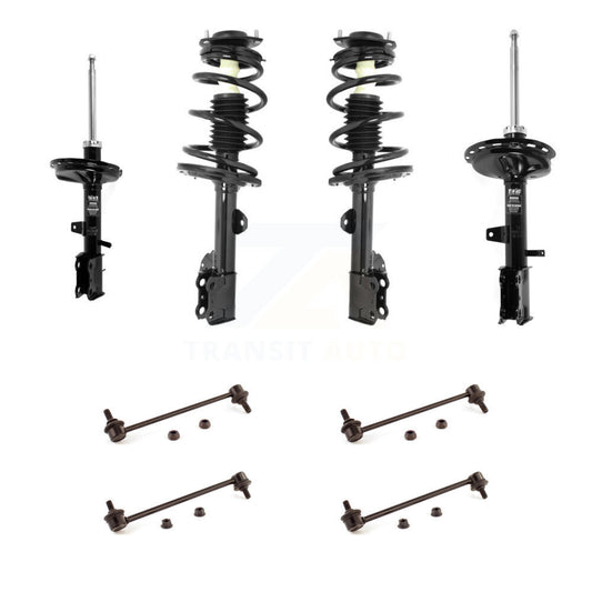 [Avant et Arrière] Ensemble de jambe de suspension avec ressort hélicoïdal pour Toyota Highlander AWD KSS-107704