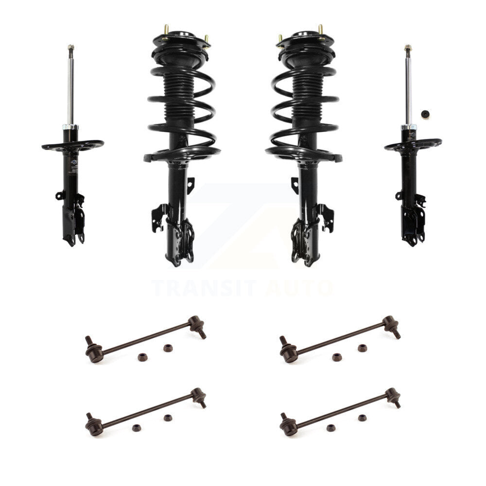 [Avant et Arrière] Ensemble de jambe de suspension avec ressort hélicoïdal pour 2008-2012 Toyota Avalon KSS-107705